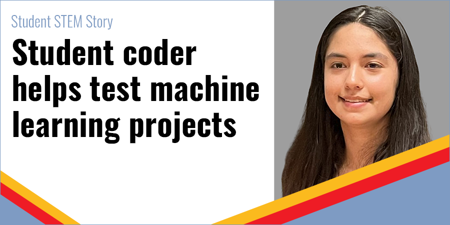 Student Volunteer Tests AI Projects, Builds Coding Skill